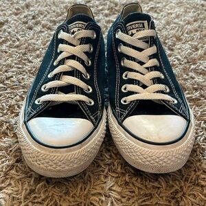 Black Low Top Converse